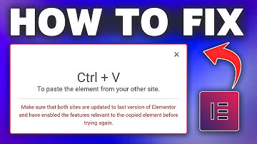 Elementor “Ctrl + V” plakfout oplossen (CloneWebX & UIBrainX)