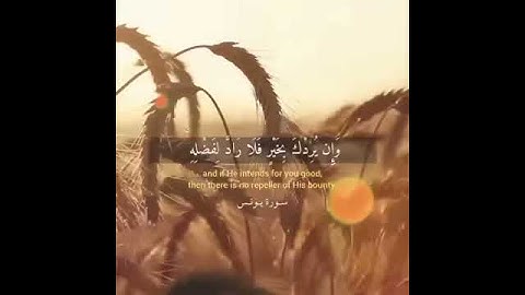 ‏القارئ عبدالله الموسى ( ‏سورة يونس )