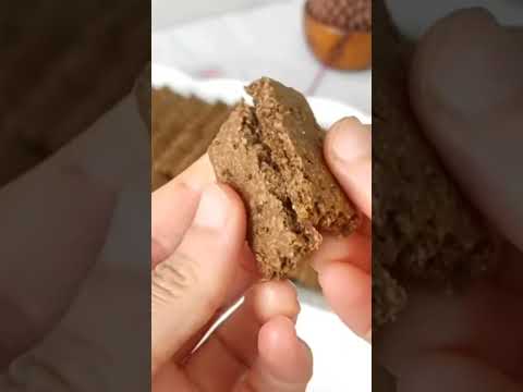 بسكوي بالشوفان بدون بيض أو زبدة أو حليب أو دقيق صحي سهل و اقتصادي بسكويت نباتي بالخروب