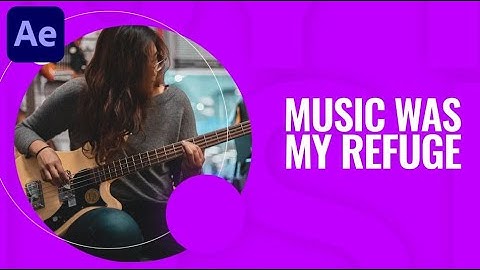 Elegant Slideshow In Adobe After Effects - After Effects Tutorial.