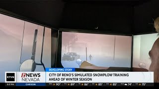 City looking forward, putting drivers through virtual snowplow training