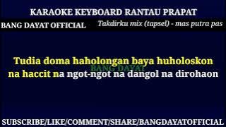 TAKDIR REMIX (TAPSEL) VOC. MAS PUTRA PAS FT SALAMAH HSB KARAOKE KN7000 DUET #bangdayatofficial