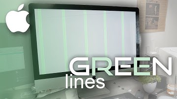 iMac Lines on Screen - Green Vertical Lines