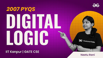 IIT Kanpur Previous Year Questions | GATE CSE 2007 PYQ