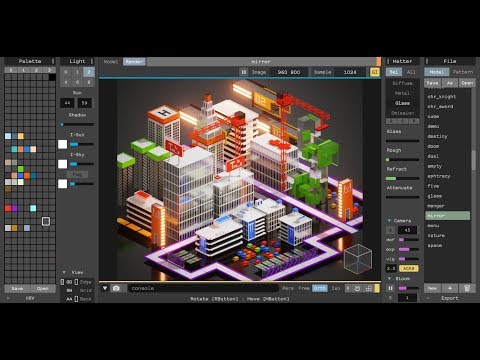 MagicaVoxel 0.99 Preview