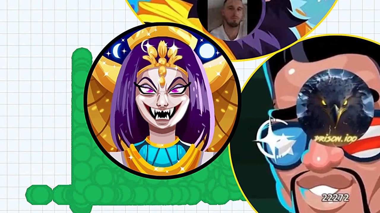Cleopatra in Combat 💅🏻🧛🏻‍♀️ (AGAR.IO MOBILE)