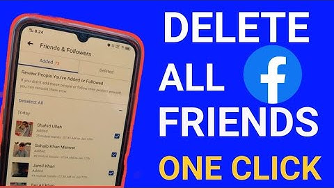 How To Delete All Facebook Friends In Just One Click In 2021