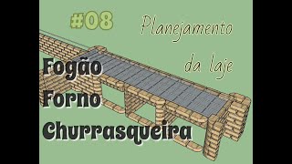 Fogão, Forno e Churrasqueira - #08 - Planejamento da laje