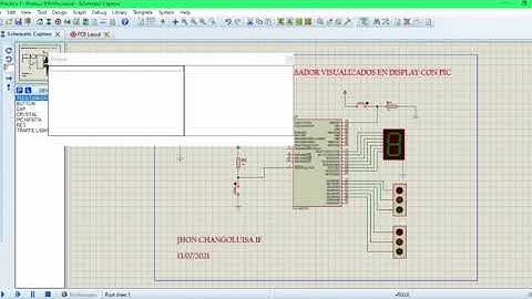 PRÁCTICA 7: SEMÁFOROS ACTIVADOS CON PULSADOR VISUALIZADOS EN DISPLAY CON PIC16F877A