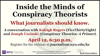 Inside the Minds of Conspiracy Theorists | Kavli Conversation - April 12, 2022