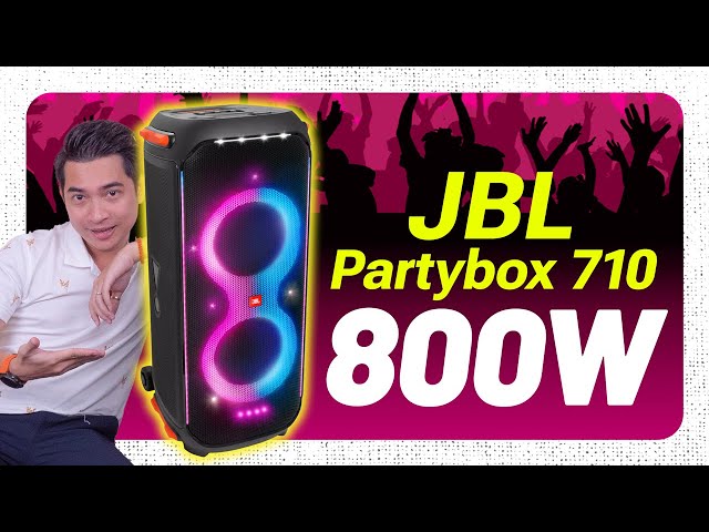 Trải nghiệm JBL Partybox 710 - quẩy thế này thì hết nấc !!!