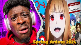 Spring Anime 2024 in a Nutshell REACTION