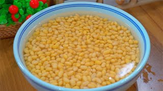 I never expected that if I steam soybeans in a pan  they will instantly become a delicious food. It by 娟子美食 121 views 3 weeks ago 2 minutes, 22 seconds