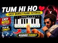 Tum Hi Ho Mobile Piano Tutorial ❤️ Easy Notes ‎⁨@SoftKeyTunes