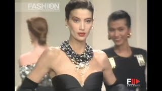 VALENTINO Fall 1988/1989 Paris  Fashion Channel