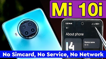 Mi 10i 5G No Service, No Service And WiFi Problem Solution | @TechSriyansh