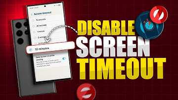 Hoe schakel je de schermtime-out uit op Samsung Galaxy-telefoons!