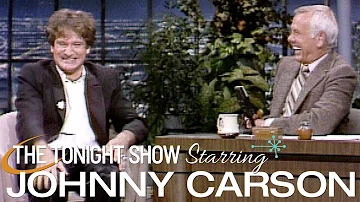 Robin Williams Makes an Insane First Appearance | Carson Tonight Show