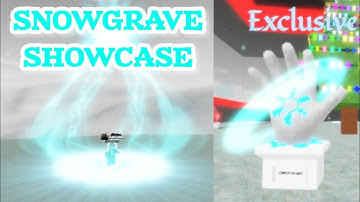 SNOWGRAVE SHOWCASE 🌨️ | Killstreak Gloves Button Test