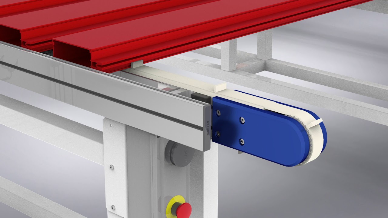 Infeed infeed conveyor - YouTube
