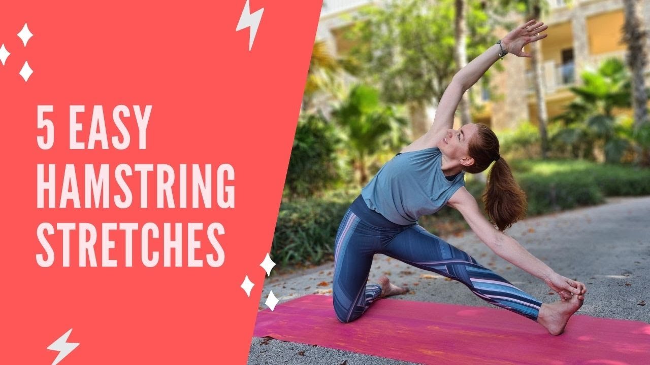 5 easy hamstring stretches | Yoga Flow for Beginners | SoYoga - YouTube