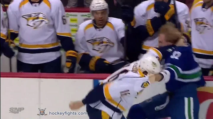 Rich Clune vs Dale Weise Jan 23, 2014