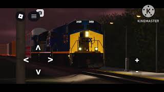 Csx 3194 with a Bnsf Dpu alright 