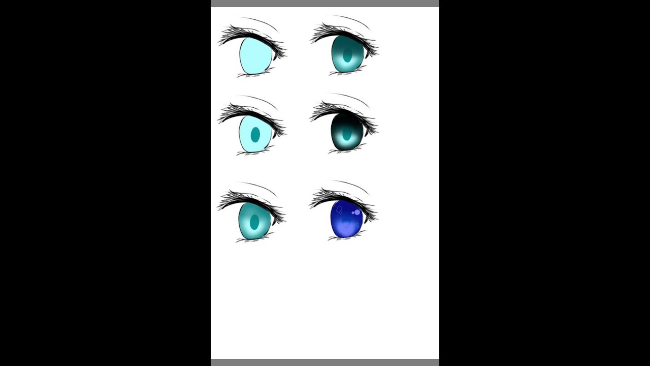  How to draw an eye on ipad with Ibispaint x YouTube