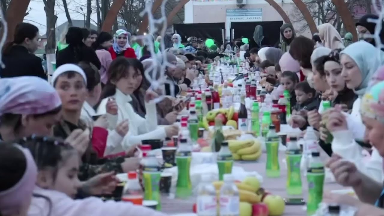 Ramadan Iftar in Chechnya 2025