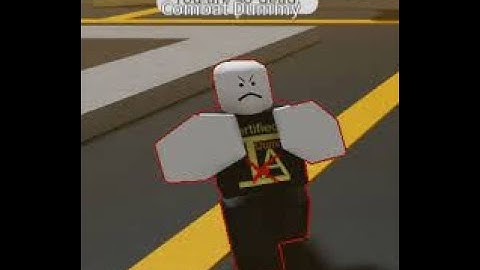 a single combat dummy tries to fend off uncertified