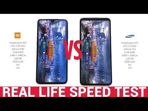 Xiaomi Mi 9 vs Samsung Galaxy A70 - Real Life Speed Test! [Which is Faster?]