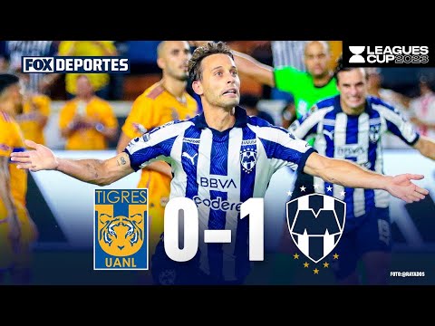 Tigres 0-1 Monterrey | HIGHLIGHTS | Leagues Cup | 8 de agosto