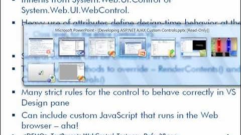 Intertech ASP.NET AJAX Custom Controls Training- 7