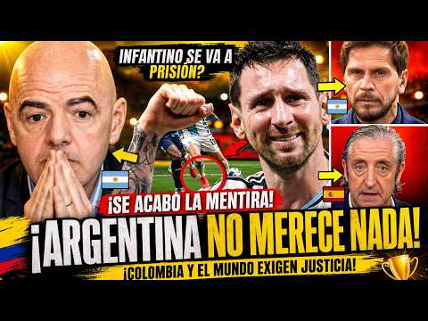 🔴 FIFA WORLD CUP SCANDAL! FBI INVESTIGATES ARGENTINA and INFANTINO’S BETRAYAL of COLOMBIA EXPOSED