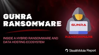 Gunra: A Ransomware Group That Built Its Own Data Hosting Ecosystem | StealthMole Report