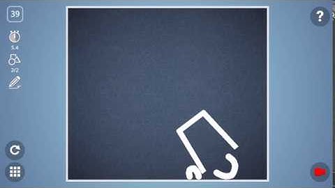 Check out how I solved level 39 in Brain It On! #BrainItOn