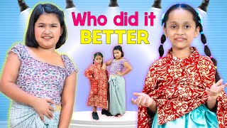 Who Did It Better Challenge | Badi vs Choti Behen | ToyStars