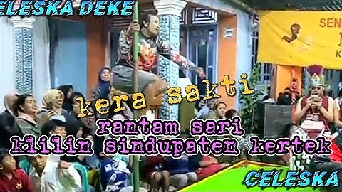 kesurupan ketek ogleng paling ekstrem tari Topeng rantam sari klilin sindupaten kertek wonosobo