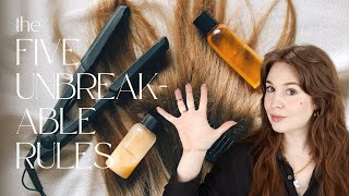 FIVE (SURPRISING?) HAIR RULES THAT I NEVER BREAK