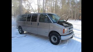 2001 Chevy 3500 Express Van - 15 Passenger Van