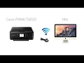 Canon PIXMA TS6020 - Wireless Setup with a USB Cable on a Mac