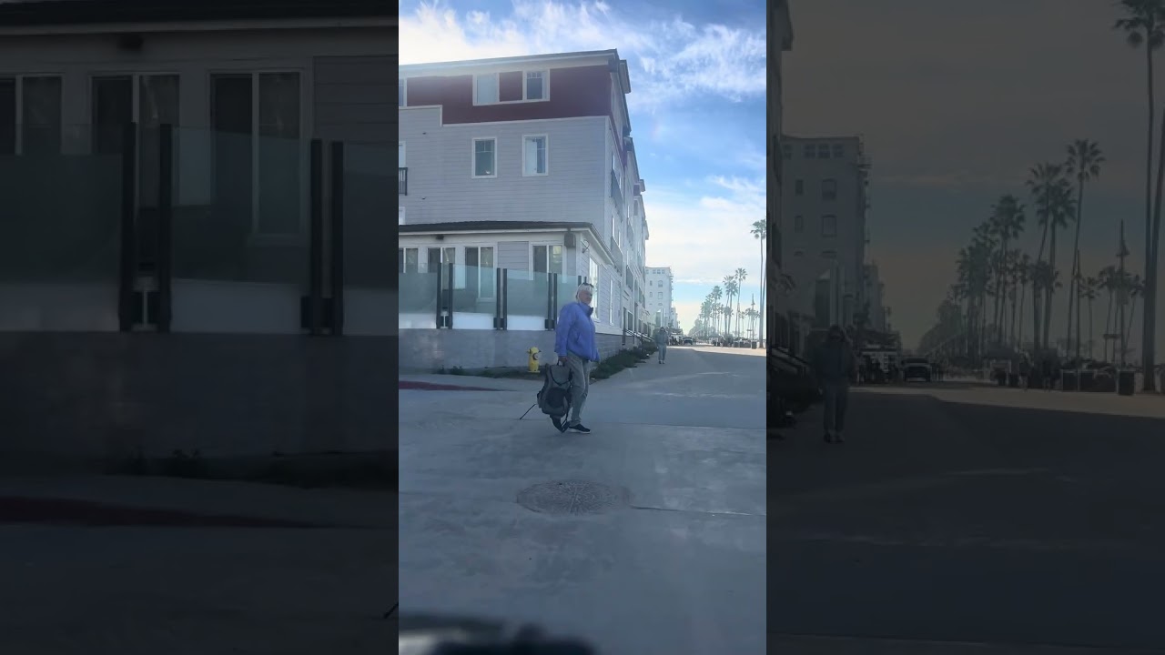 Electric bike ride from santa monica to venice beach to marina del ray live irl