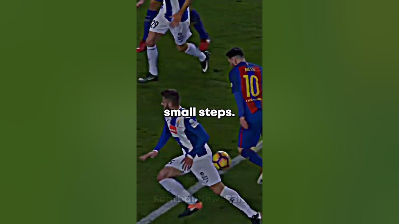 The secret behind Messi's dribbling 😍