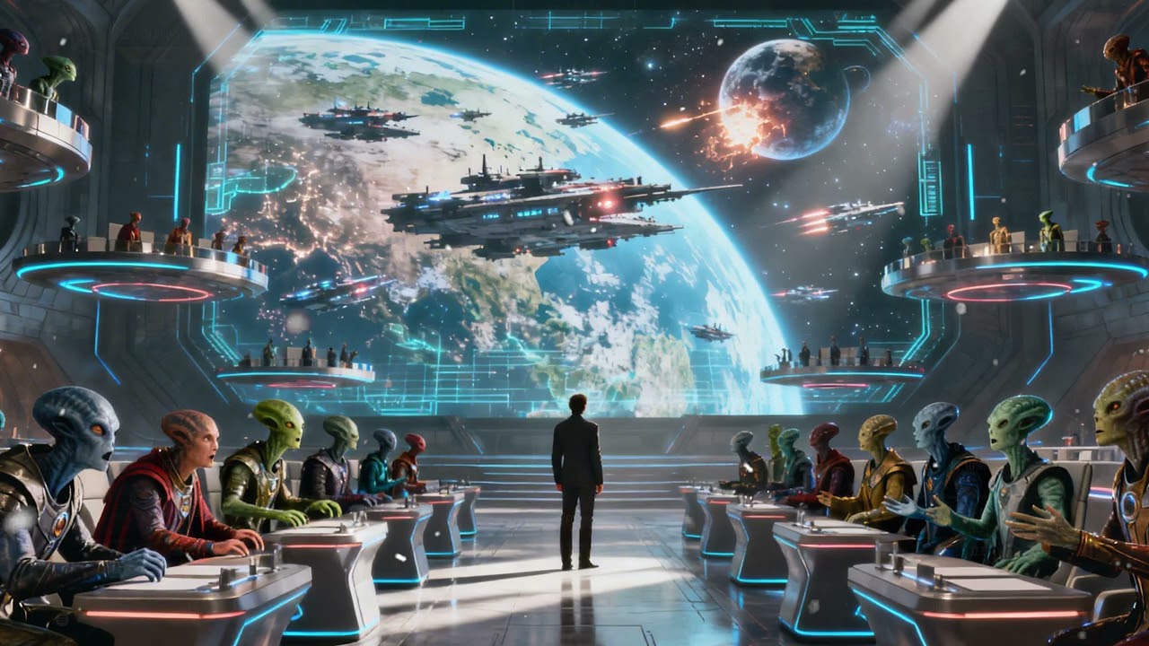 The Galactic consual Senate Tried to Disarm Humanity, But Earth’s Response Left Them Speechless  HFY