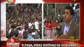 Kemalpaşa Ki̇raz Festi̇vali̇ İle Göklerde