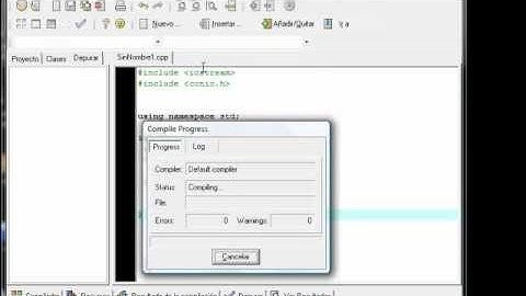 Programacion en c++: Control de errores con devc++