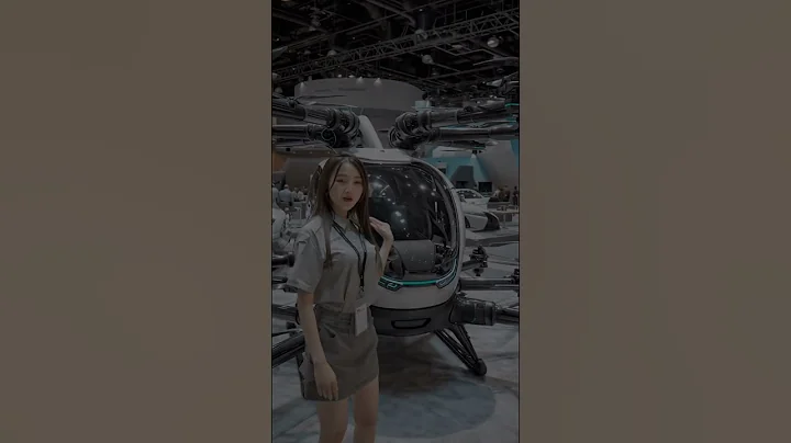 2025 Robot Expo: New AI Passenger Drone Flight Test #drone #robotics #expo