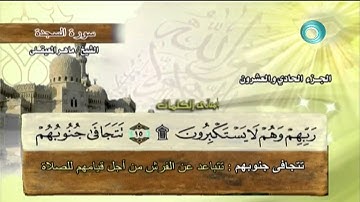 سورة السجدة  |  بمعاني الكلمات  |   القارىء ماهر المعيقلي