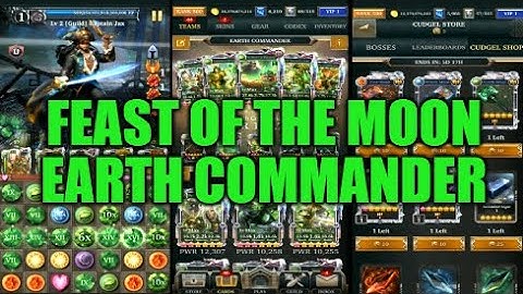 Legendary Game Of Heroes: Feast Of The Moon Event Gameplay/Team Testing Earth Commander