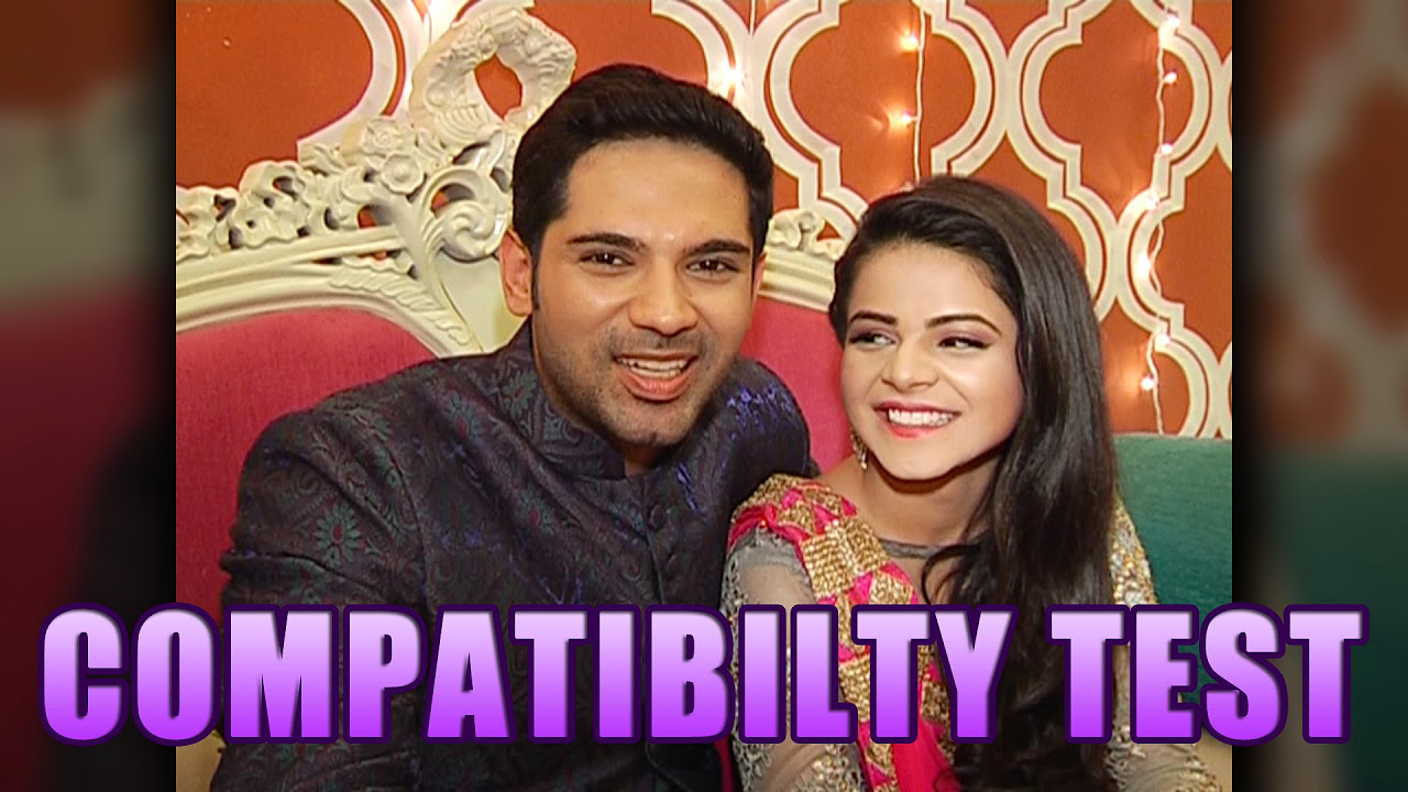 Ankit and Jigyasa aka Dhruv and Thapki of Thapki Pyaar kis COMPATIBILITY TEST